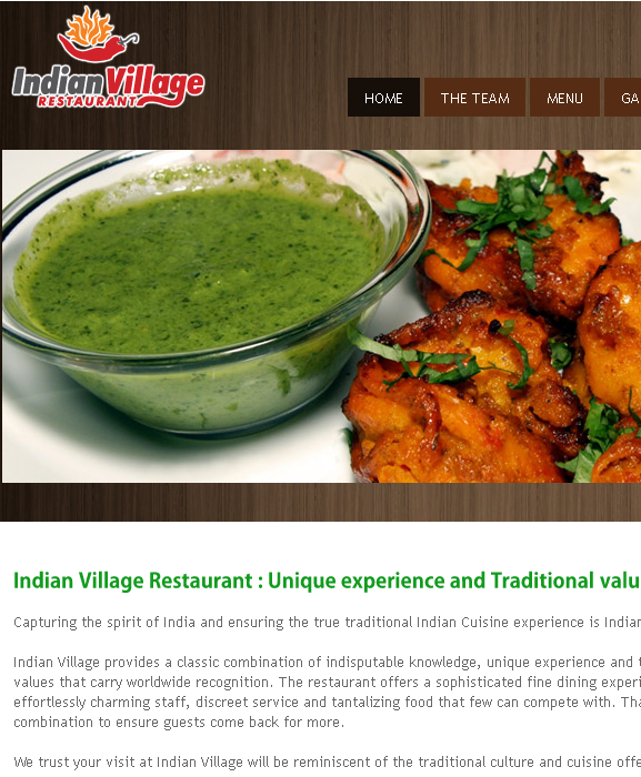 restaurant website design services kochi