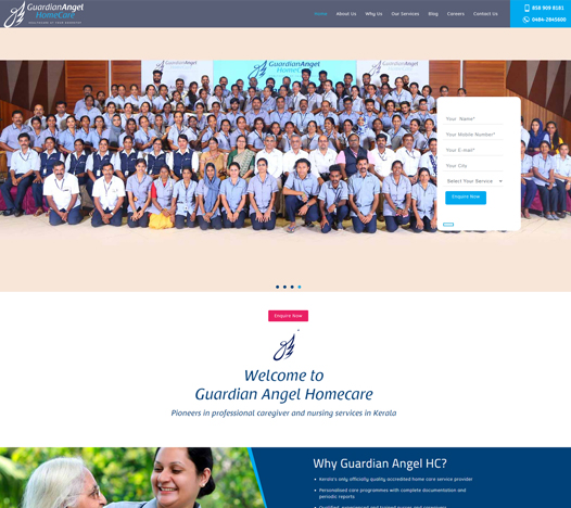 Educational Website Design Kerala, India