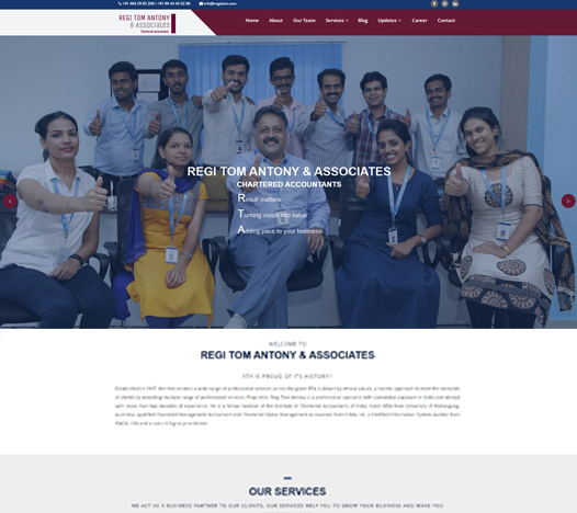 Educational Website Design Kerala, India