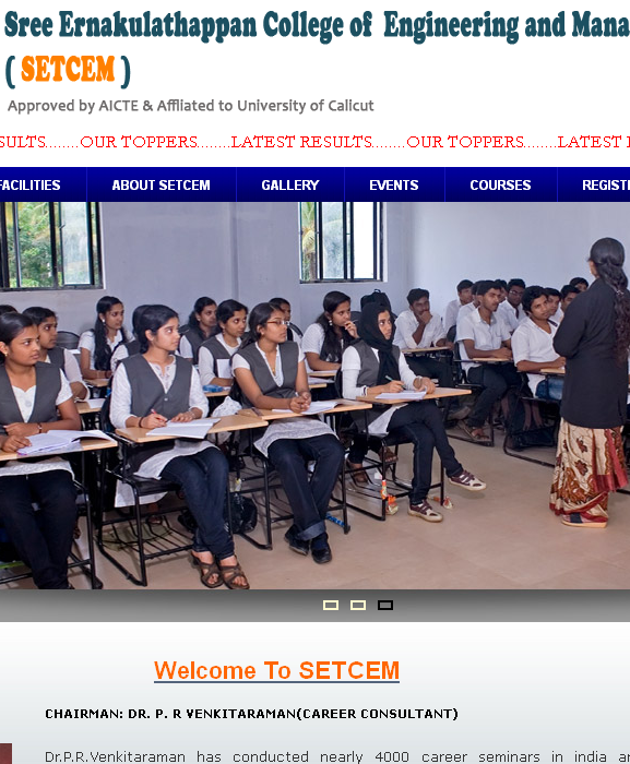 Educational Website Design Kerala, India