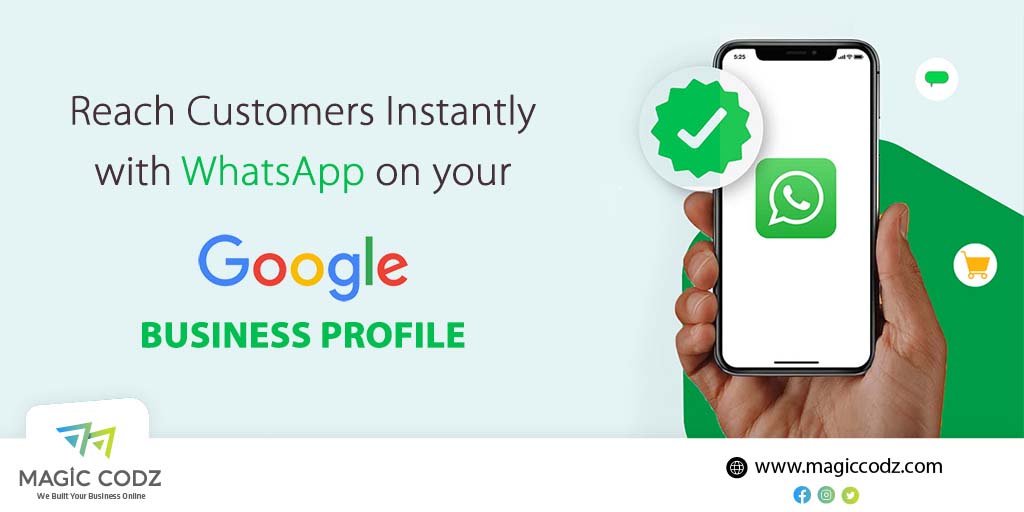 Reach customers instantly with WhatsApp on your Google Business Profile